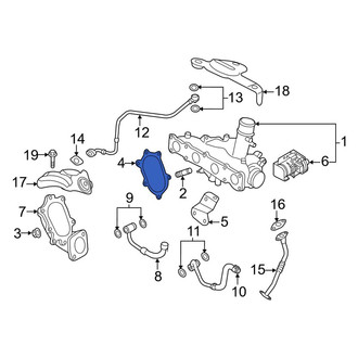 Kia OE - Turbocharger Gasket