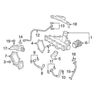Kia OE - Engine / Transaxle - Turbocharger & Components (2.0L Gas)