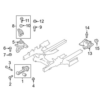 Kia OE - Engine / Transaxle - Engine & Transmission Mounting (2.0L Gas)