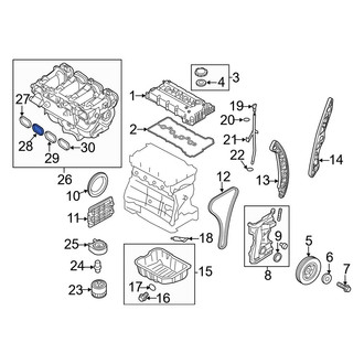 Kia OE - Front Engine Intake Manifold Gasket