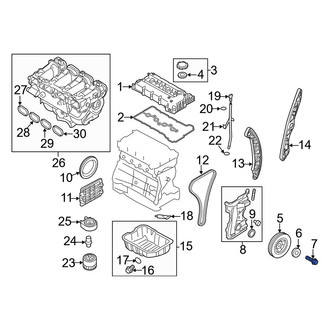 Kia OE - Engine Harmonic Balancer Bolt