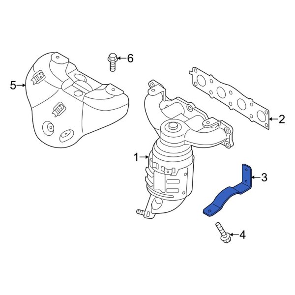 Exhaust Manifold Bracket