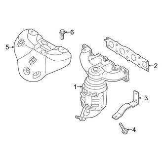 Kia OE - Exhaust System - Manifold (EX / LX 2.4L)