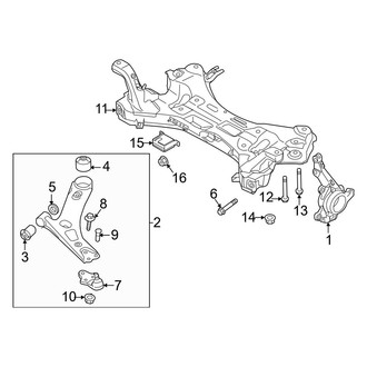 Kia OE - Front Suspension - Suspension Components