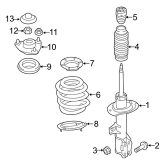 Kia OE - Front Suspension - Struts & Components