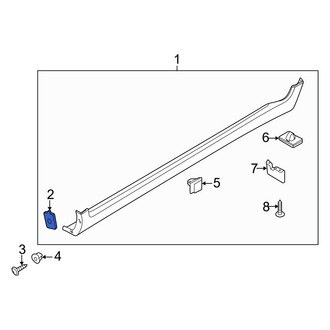 Kia OE - Rocker Panel Molding Nut