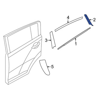 Kia OE - Left Door Applique
