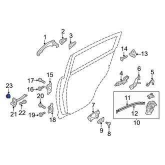 Kia OE - Spoiler Nut