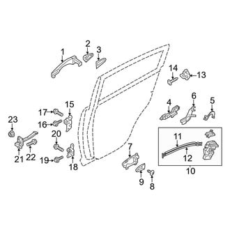 Kia OE - Rear Door - Lock & Hardware