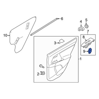 Kia OE - Rear Left Door Window Switch