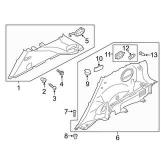 Kia OE - Quarter Panel - Interior Trim