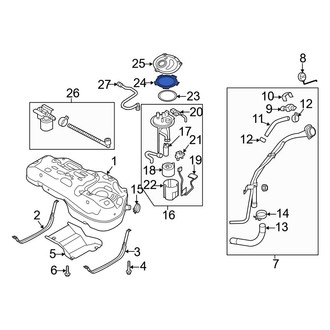 Kia OE - Fuel Tank Lock Ring