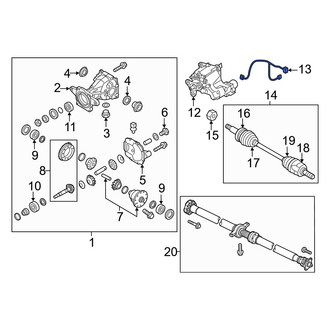 Kia OE - Rear Differential Lock Wiring Harness