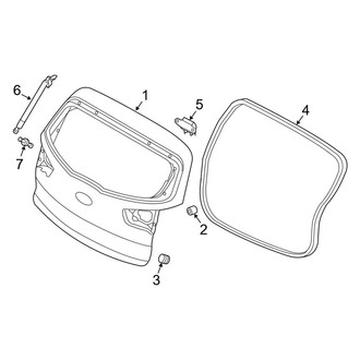 Kia OE - Lift Gate - Gate & Hardware