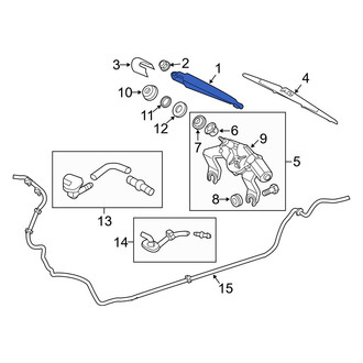 Kia OE - Rear Wiper Arm
