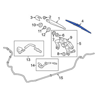 Kia OE - Rear Wiper Blade