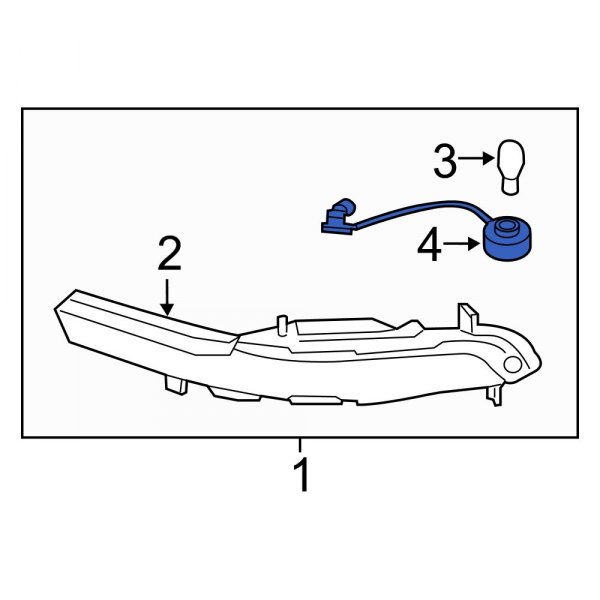 Turn Signal Light Socket