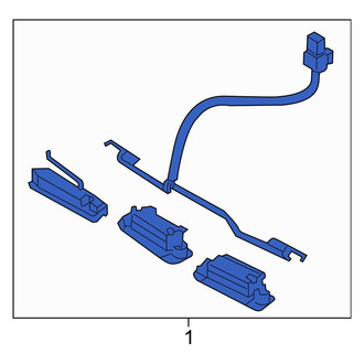 Kia OE - Rear License Plate Light Assembly