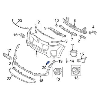 Kia OE - Right Valance Panel Bracket