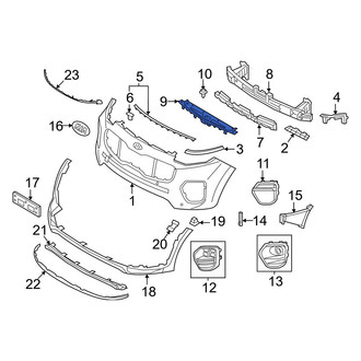 Kia OE - Front Radiator Support Access Cover