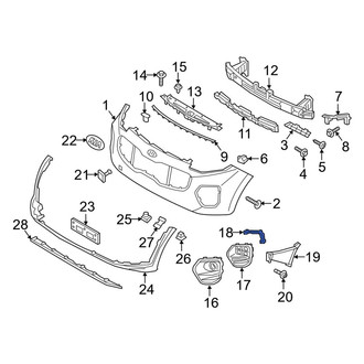 Kia OE - Left Fog Light Bracket