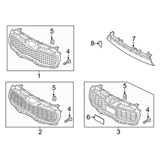 Kia OE - Front Bumper & Grille - Grille (AWD)