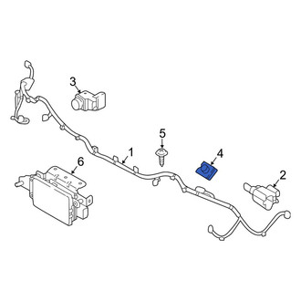 Kia OE - Bumper Cover Stay Nut