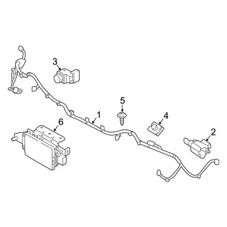 Kia OE - Front Bumper & Grille - Electrical Components (FWD)