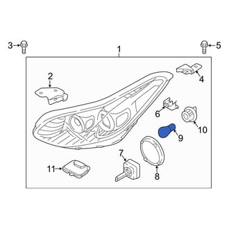 Kia OE - Turn Signal Light Bulb