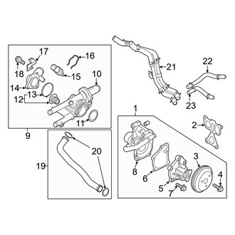 Kia OE - Cooling - Water Pump
