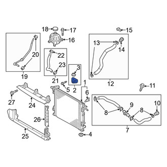 Kia OE - Radiator Mount Bracket