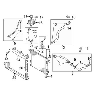 Kia OE - Cooling - Radiator & Components