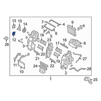 Kia OE - HVAC Blend Door Actuator