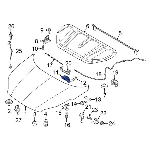 Hood Latch