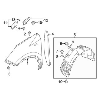 Kia OE - Fender & Components