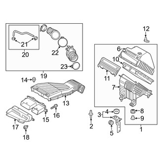 Kia OE - Engine / Transaxle - Air Intake (2.0L Gas)