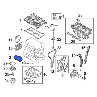 Kia OE - Engine Valve Cover Washer Seal