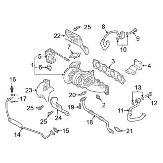 Kia OE - Turbocharger Oil Line Bolt