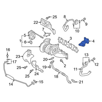 Kia OE - Turbocharger Bracket