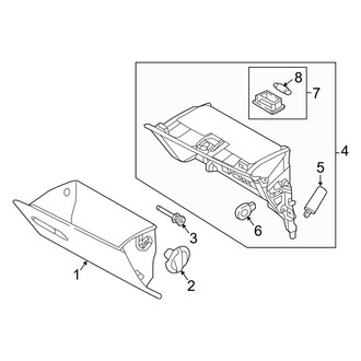 Kia OE - Instrument Panel - Glove Box