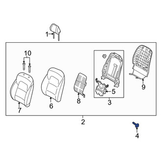 Kia OE - Seat Back Frame Bolt
