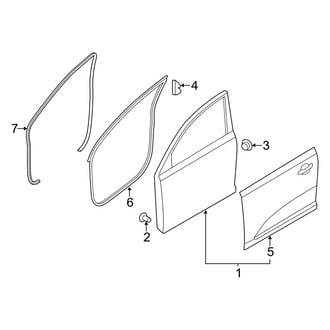 Kia OE - Front Door - Door & Components
