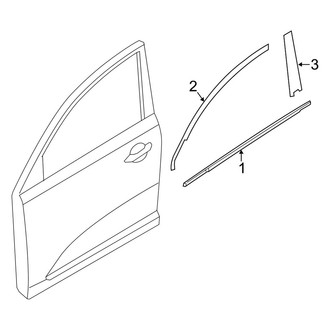 Kia OE - Front Door - Exterior Trim