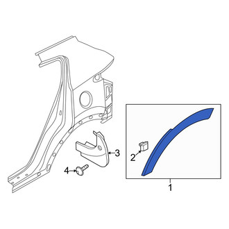 Kia OE - Rear Left Wheel Arch Molding