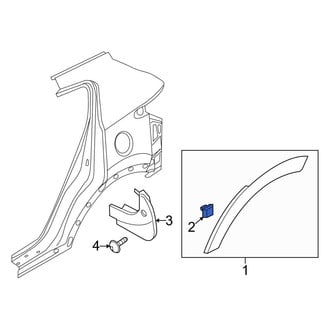 Kia OE - Liftgate Finish Panel Clip
