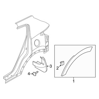 Kia OE - Quarter Panel - Exterior Trim
