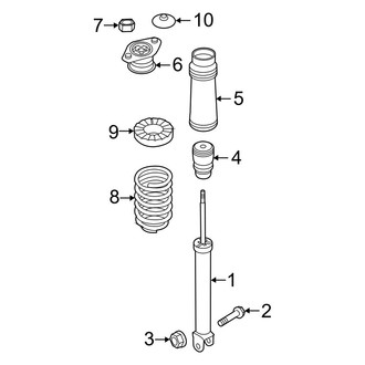 Kia OE - Rear Suspension - Shocks & Components (AWD)