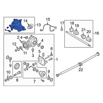 Kia OE - Rear AWD Coupling Unit