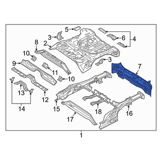 Kia OE - Rear Rear Body Panel