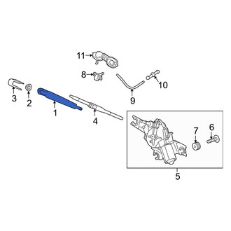 Kia OE - Rear Wiper Arm
